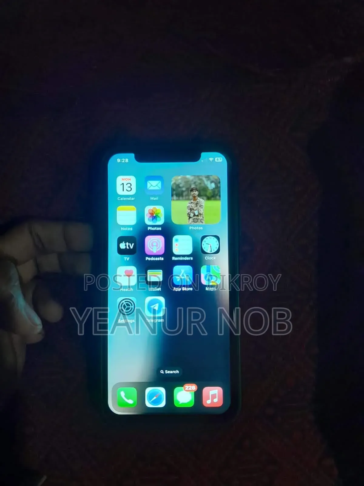 Apple iPhone X 256 GB Gray