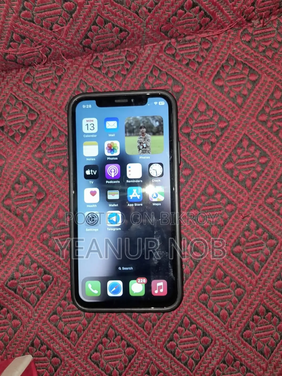 Apple iPhone X 256 GB Gray