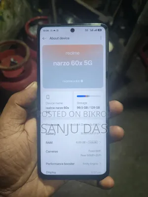 Realme Narzo 60 128 GB Black