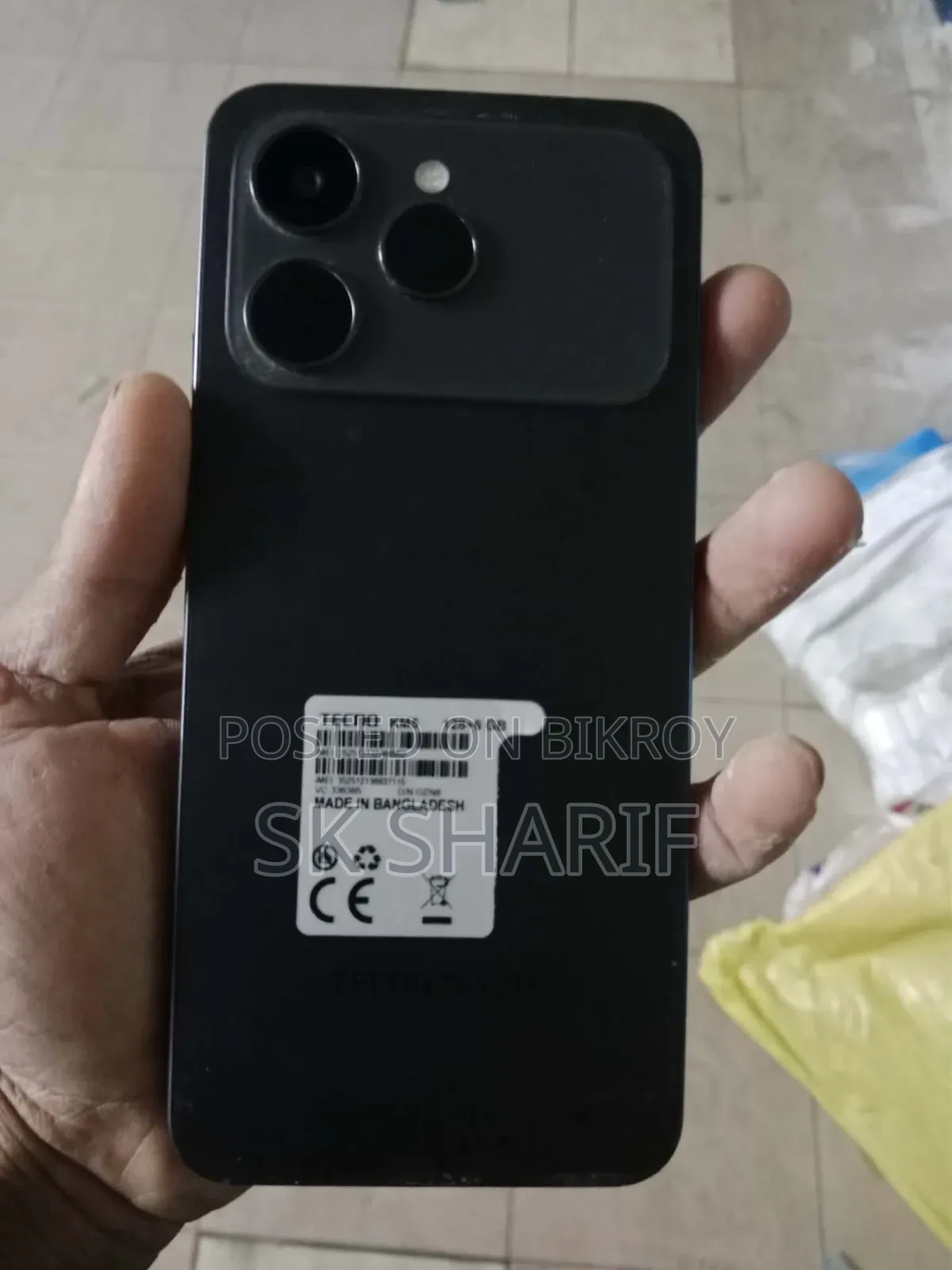 Tecno Spark 40 ১২৮ জিবি কালো