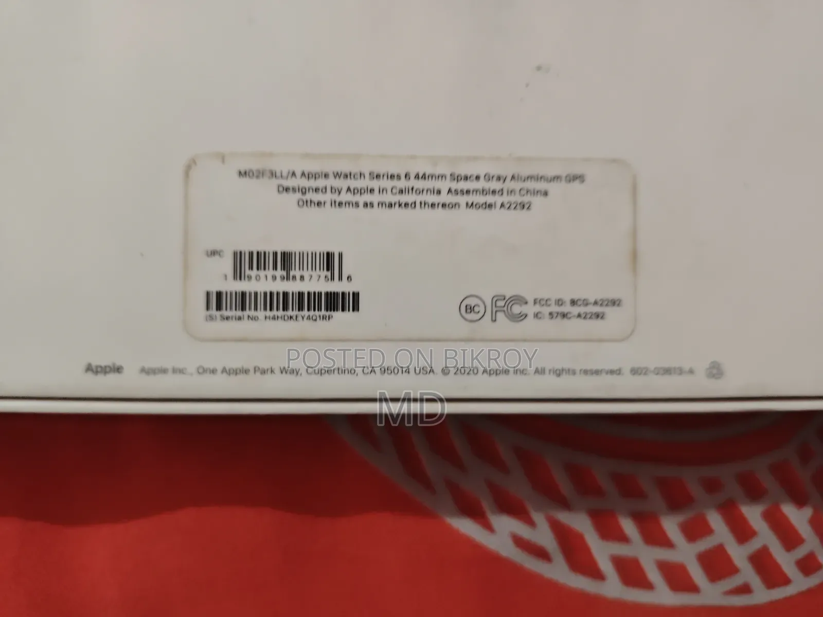 Apple Watch Series 6 (44mm-gps-wifi)