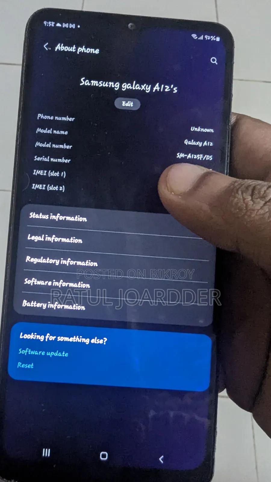 Samsung Galaxy A12 64 GB Black