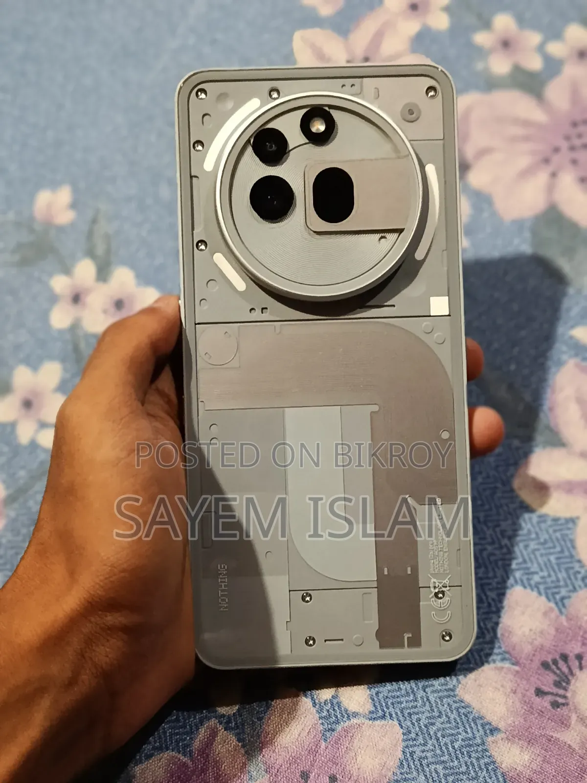 নাথিং ফোন ৩এ প্রো ২৫৬ জিবি গ্রে