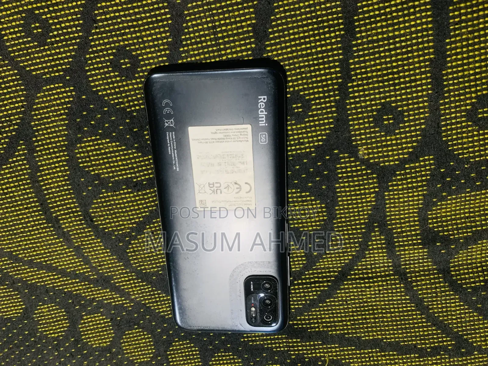 Xiaomi Redmi Note 10 5G 128 GB Black