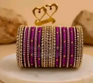 Handmade Kundan Thread Bangles