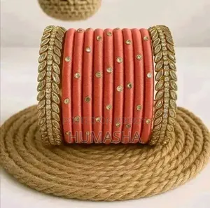 Handmade Kundan Thread Bangles