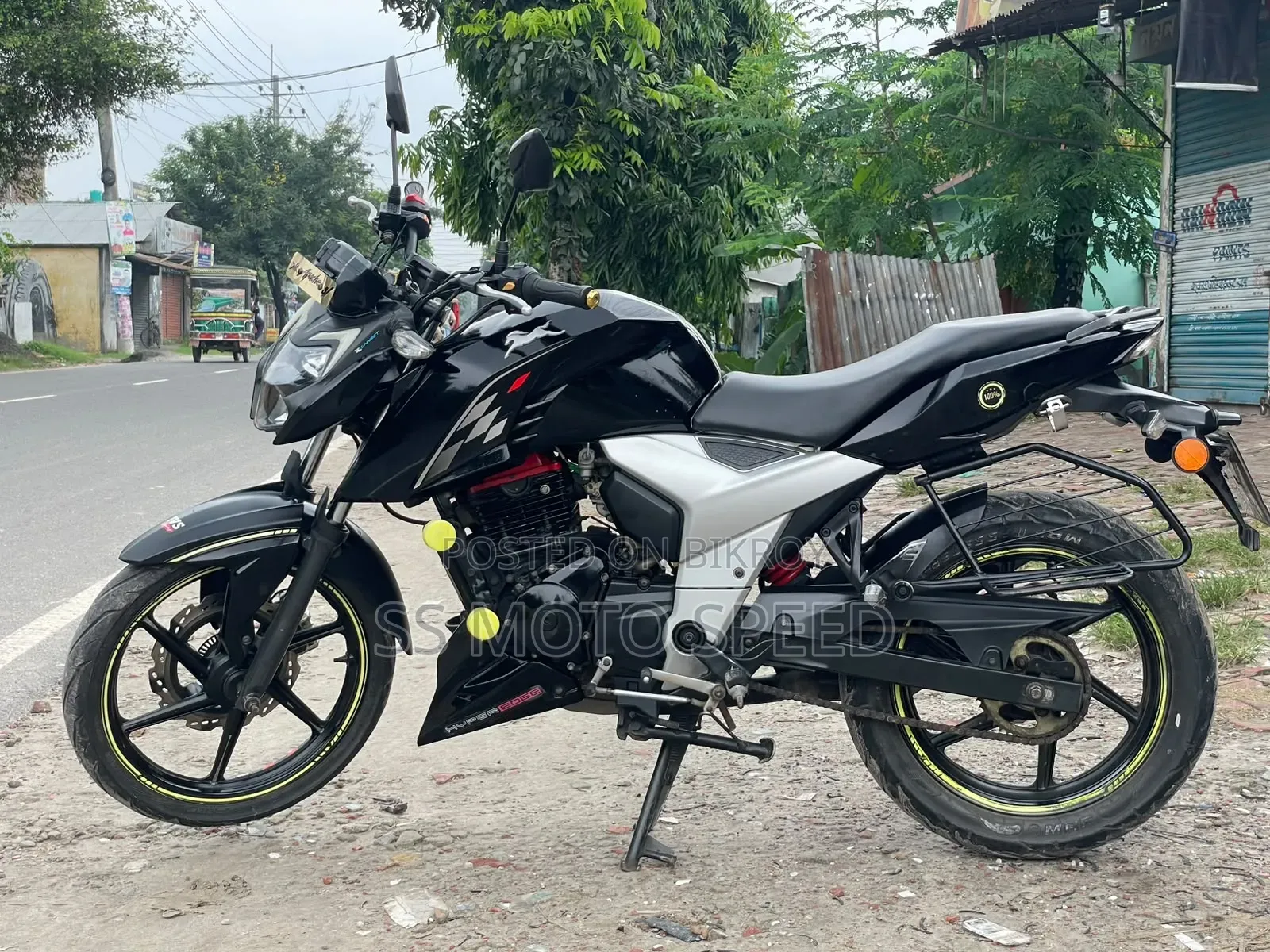 TVS Apache 160 4V 2022 Black