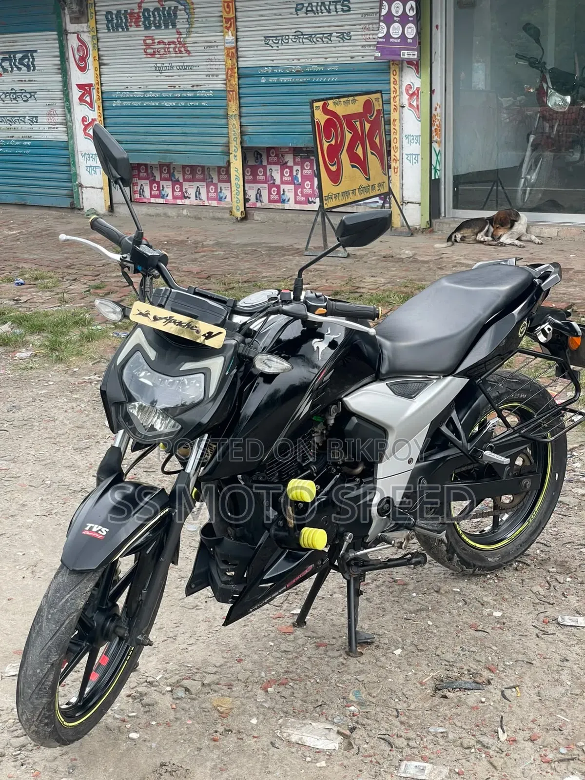 TVS Apache 160 4V 2022 Black