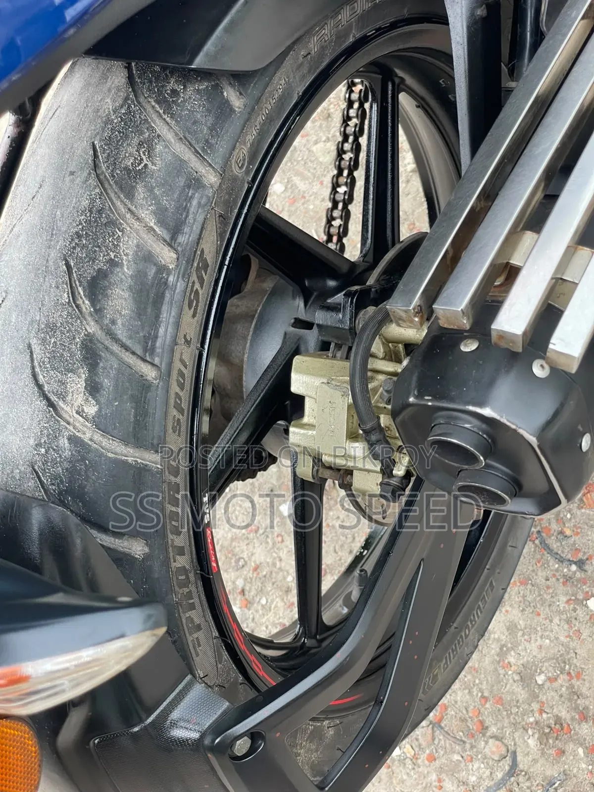 TVS Apache RTR 160 4V 2023 Blue
