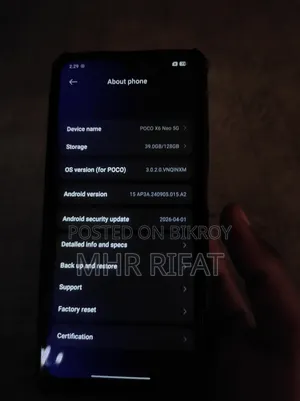 Xiaomi Poco X6 256 GB Black