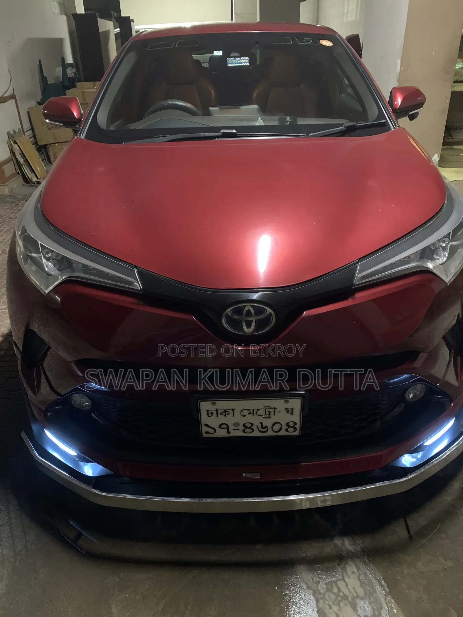 Toyota C-Hr 2017 Red