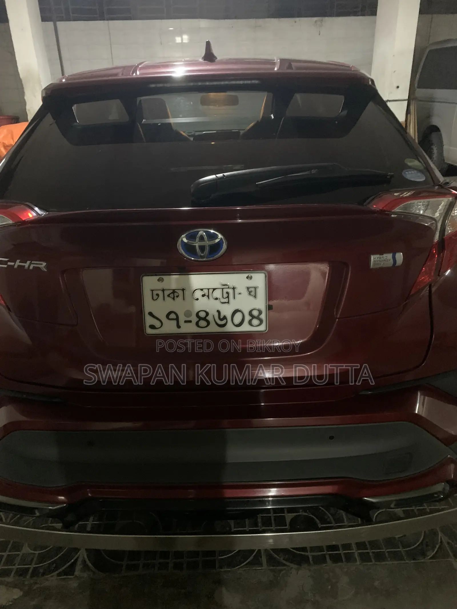 Toyota C-Hr 2017 Red