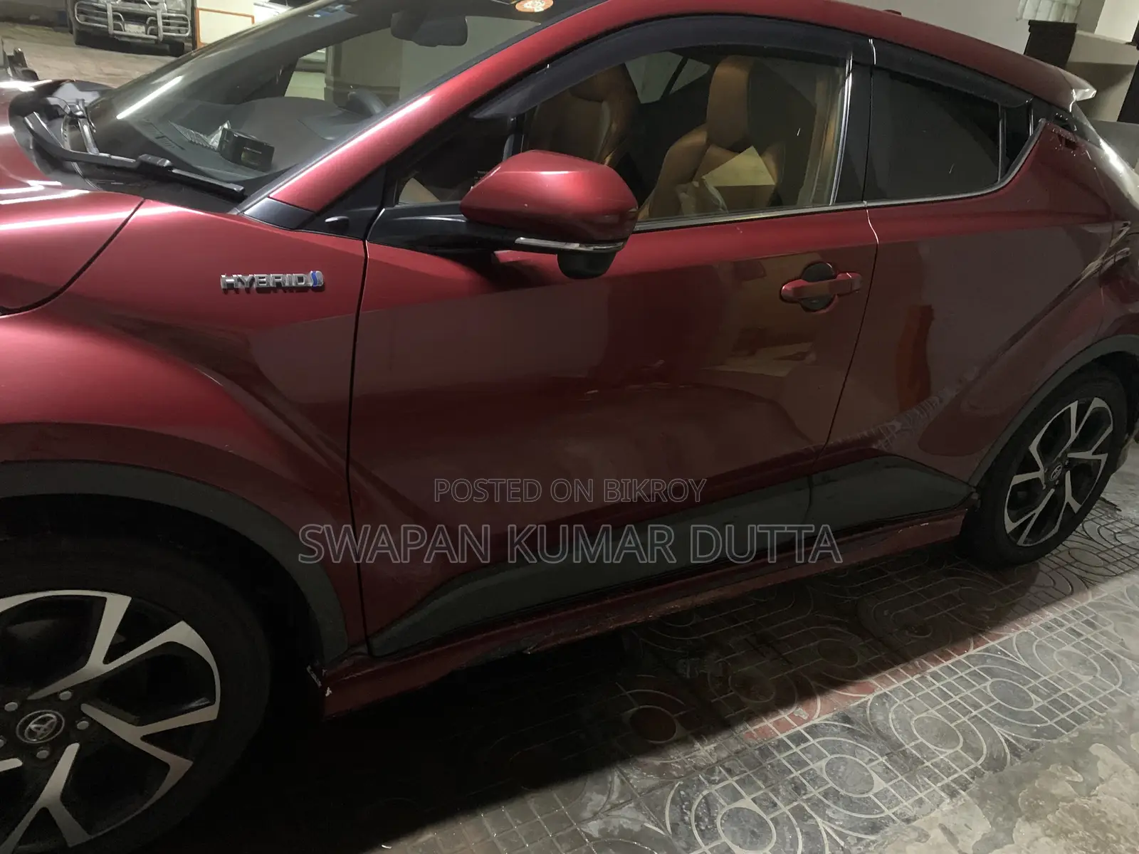 Toyota C-Hr 2017 Red