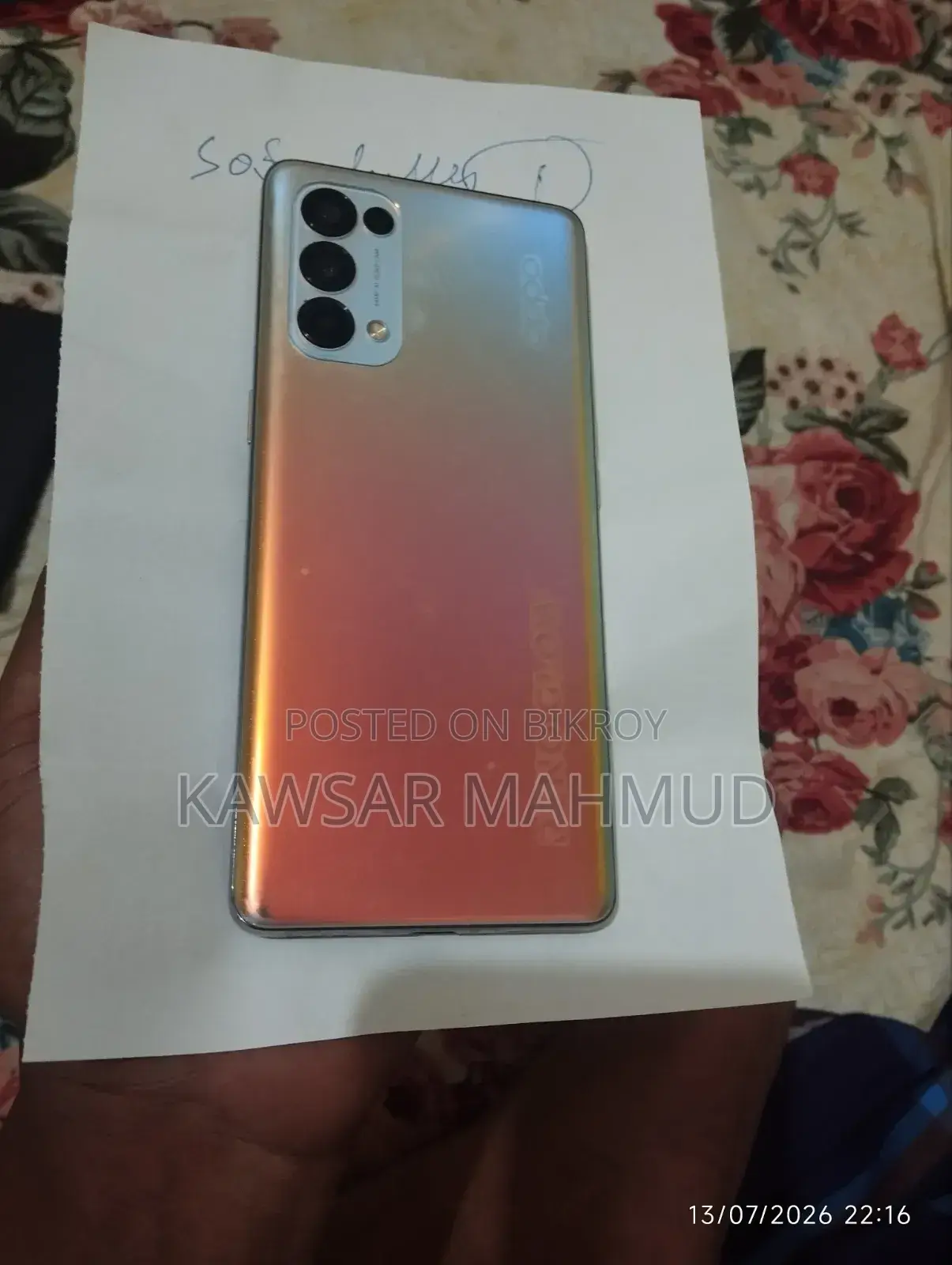 Oppo Reno6 Pro 5G 256 GB White