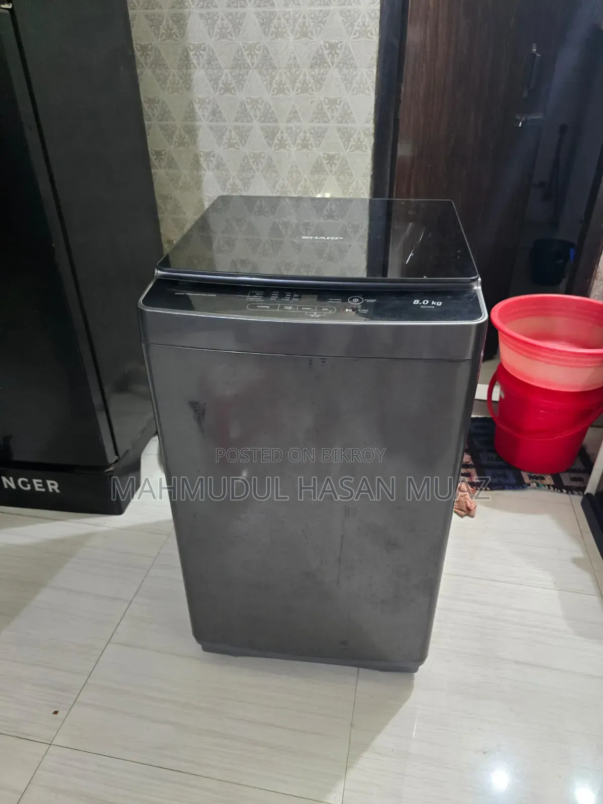 Sharp Full Auto Washing Machine Es-X858 | 8.0 Kg