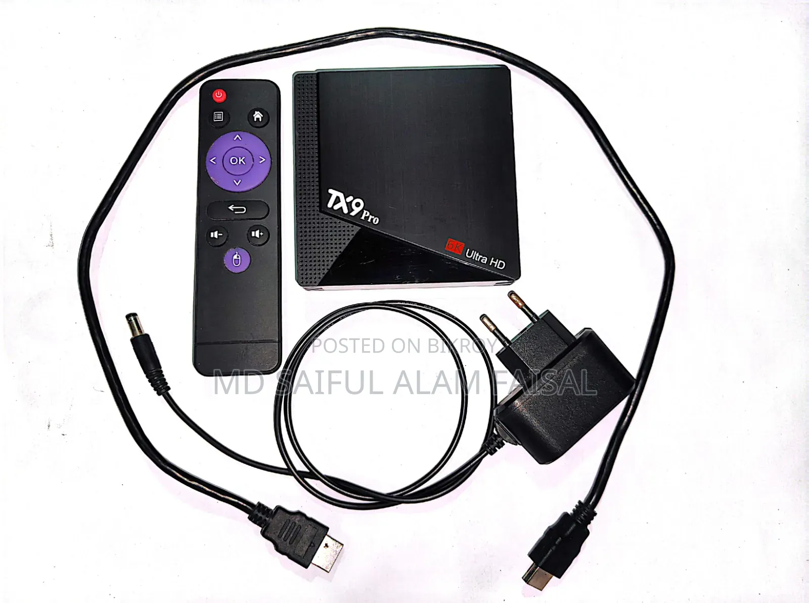 Tx9 Pro Android TV Box (8GB RAM / 128GB ROM)