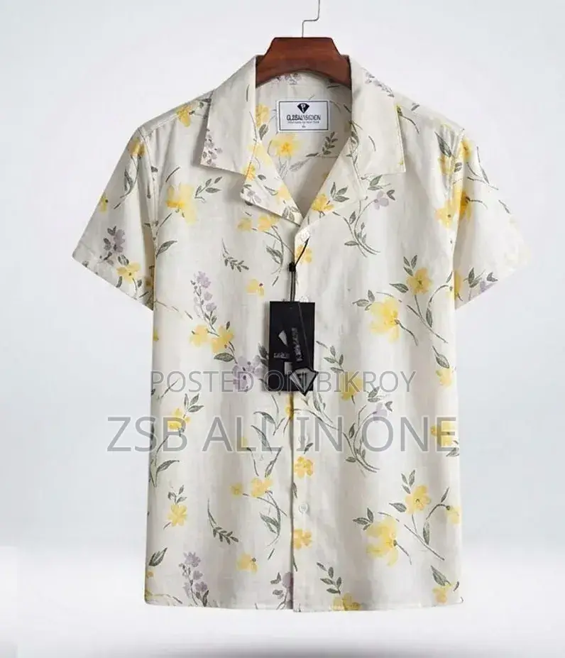 Premium Short Sleeve Cuban Collar Shirt নতুন আপডেট
