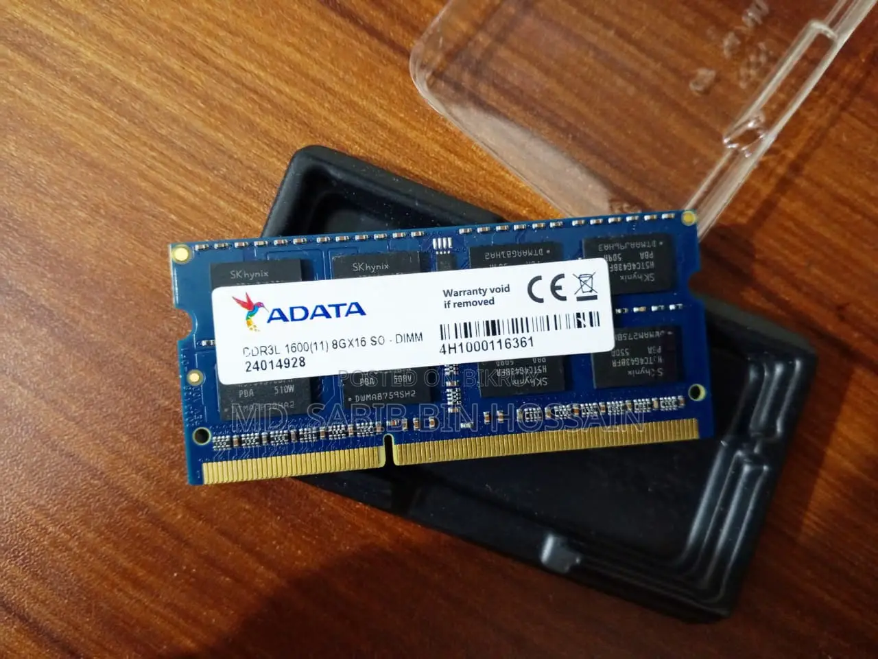 Adata 8gb Ddr3l Laptop Ram