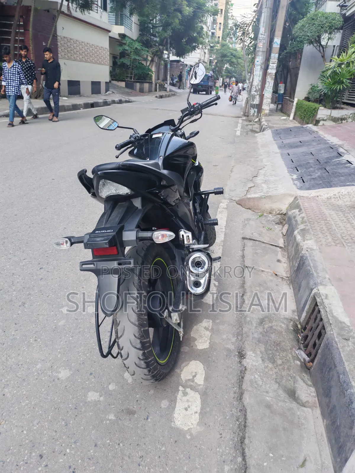 Suzuki Gixxer Monotone 2025 Black