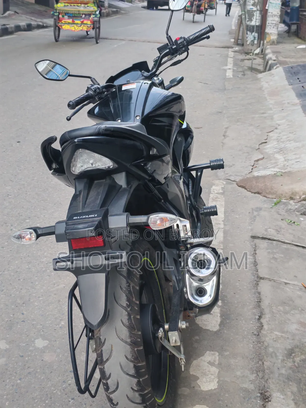 Suzuki Gixxer Monotone 2025 Black