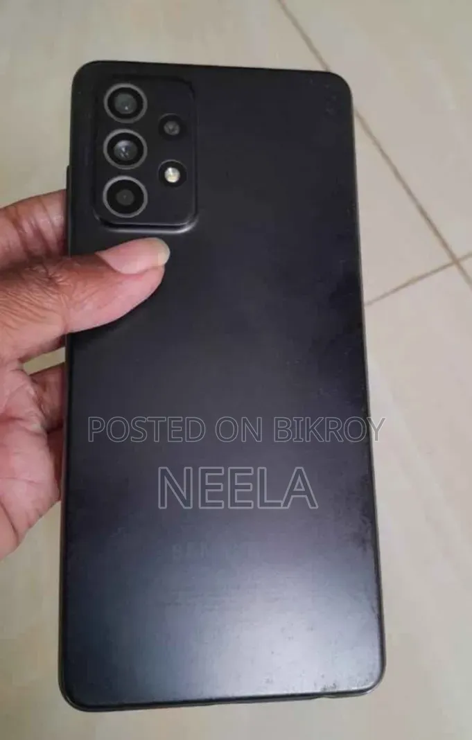 স্যামসাং গ্যালাক্সি এ৫২ ১২৮ জিবি কালো