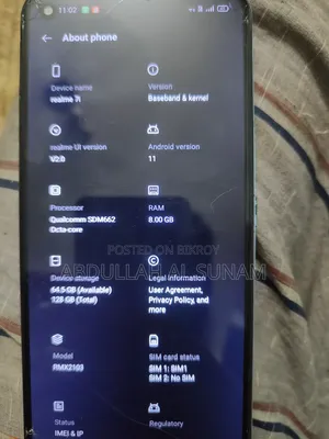 Realme 7i 128 GB Blue