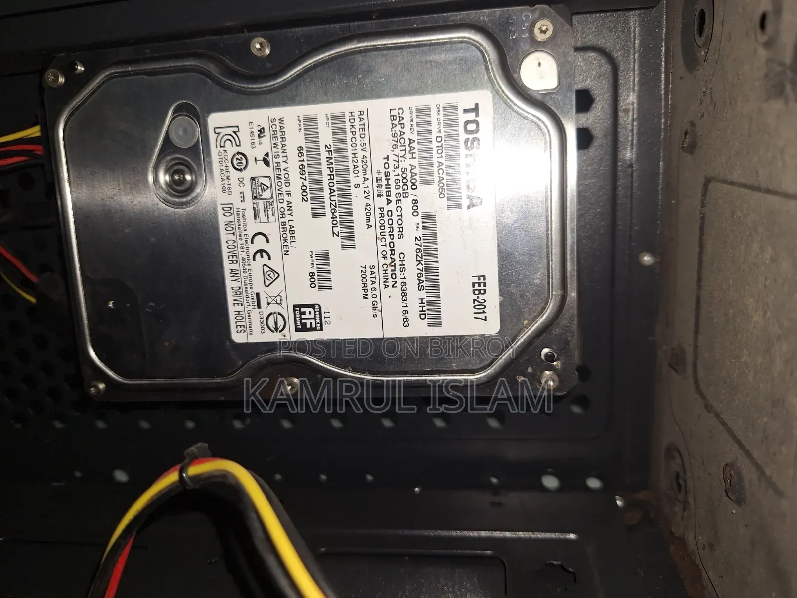 Gigabyte GA-H110MSTX-HD3-ZK 8GB Intel Core I3 HDD+SSD 500GB