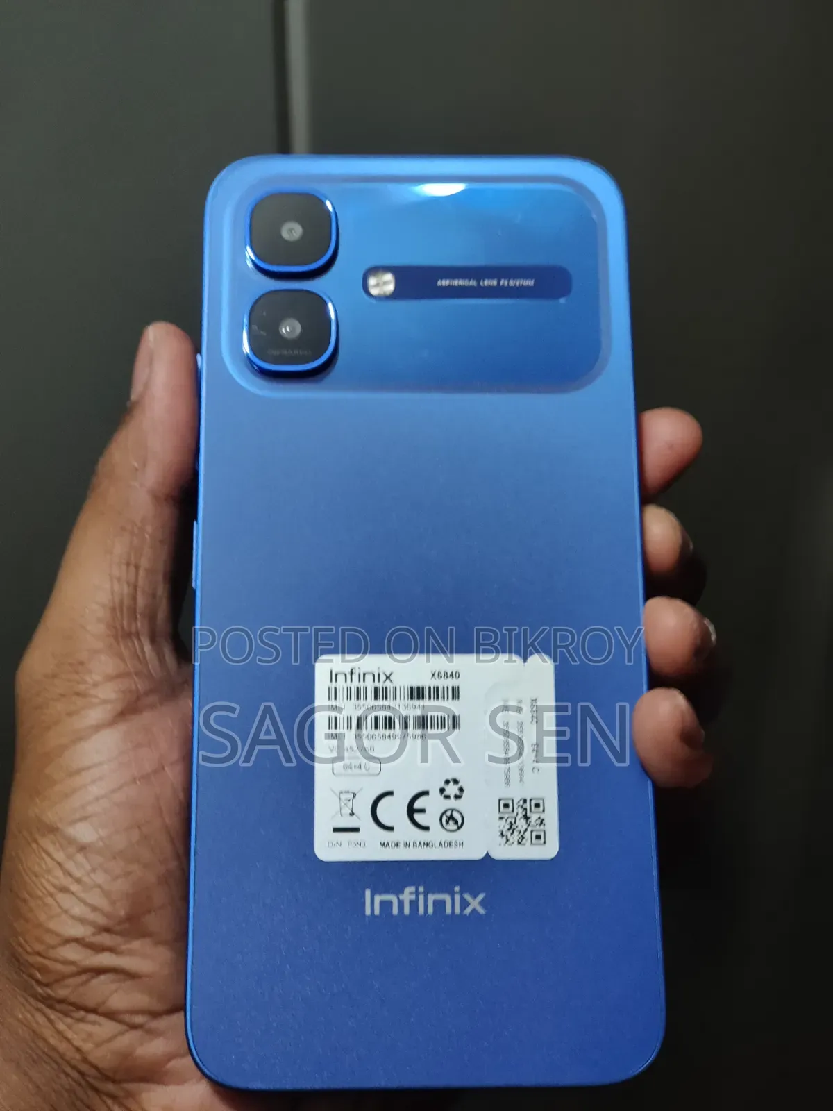 New Infinix Smart 20 64 GB Blue