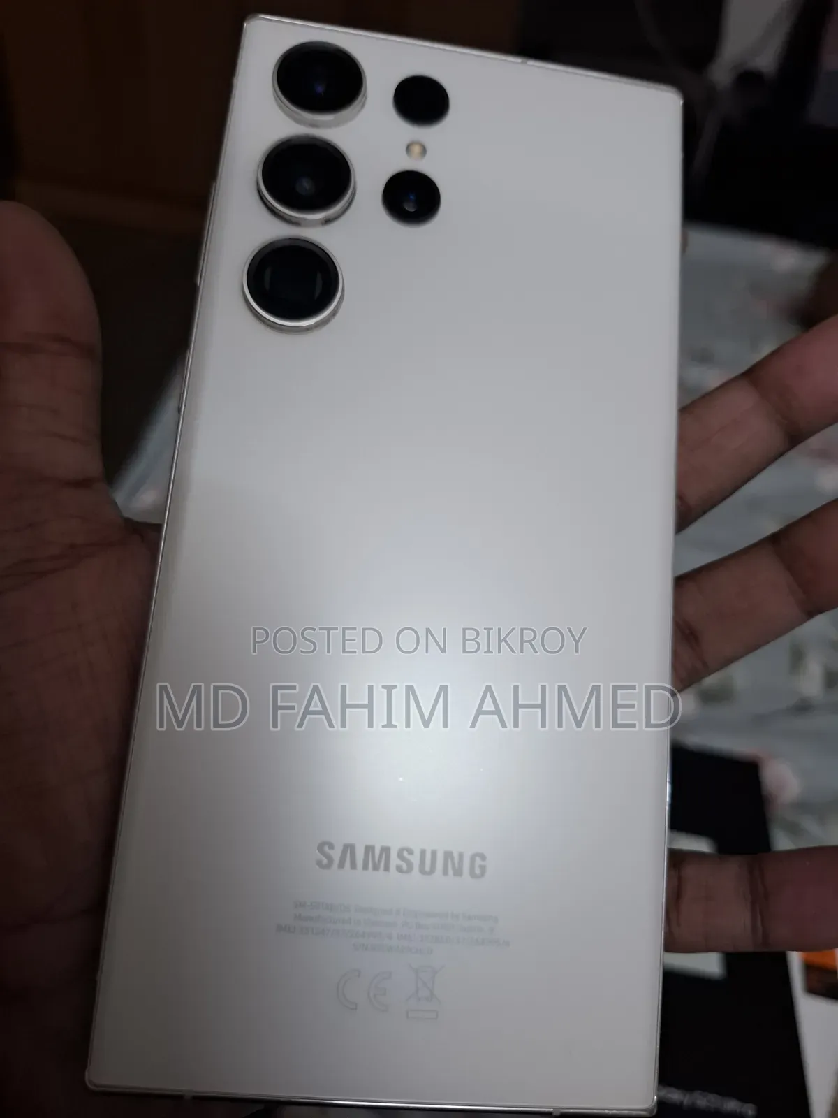 Samsung Galaxy S23 Ultra 256 GB White