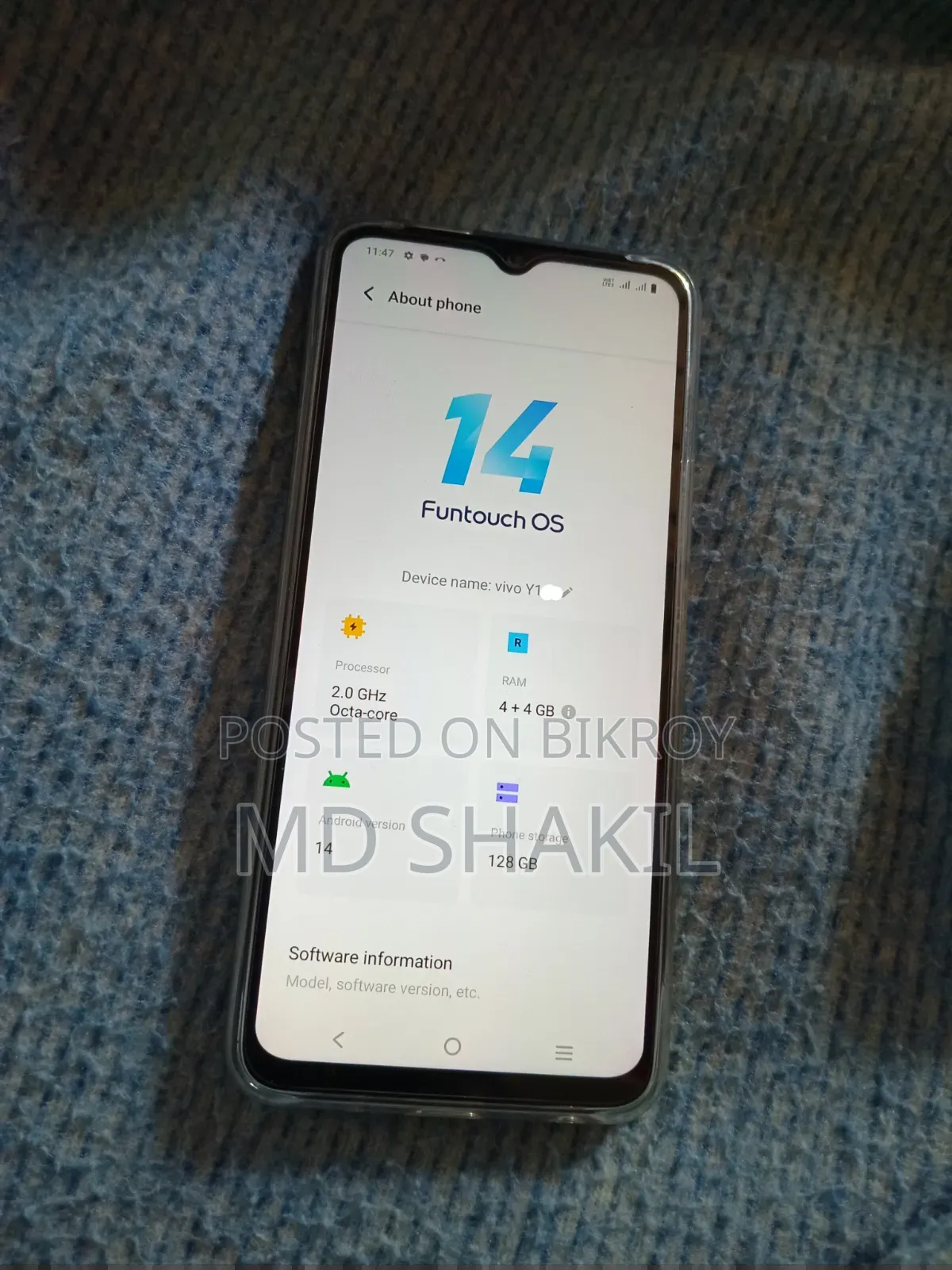 Vivo Y17s 128 GB