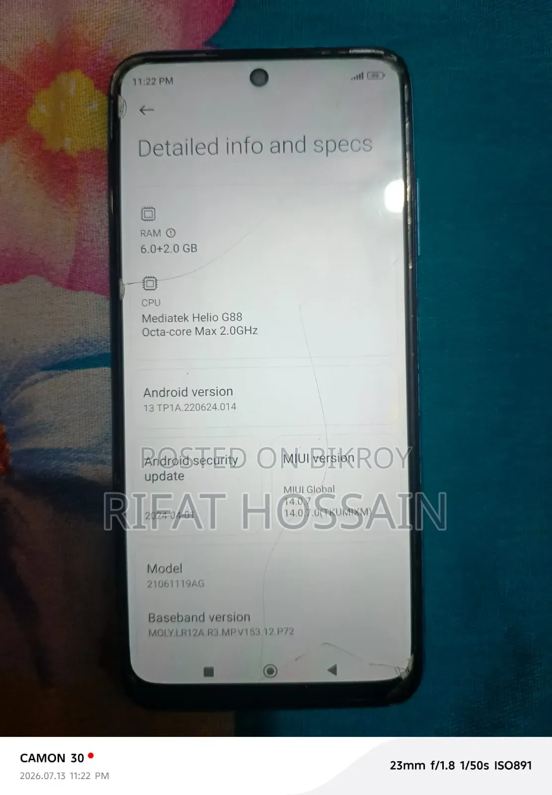 Xiaomi Redmi 10 64 GB Red