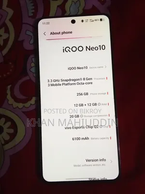 Vivo iQOO Neo10 256 GB Red
