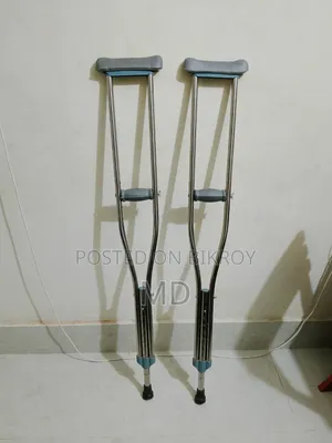 Aluminum Alloy Crutches with Arm Grip for Walking