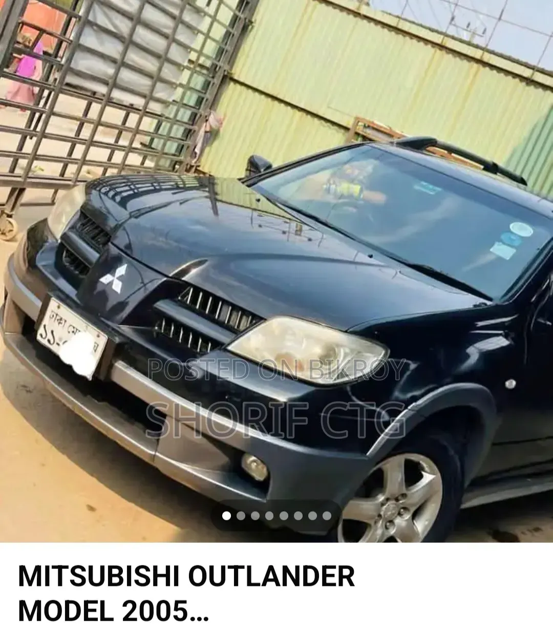 Mitsubishi Outlander 2005 Black