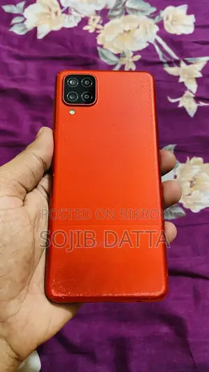 স্যামসাং গ্যালাক্সি এ১২ ৬৪ জিবি রেড