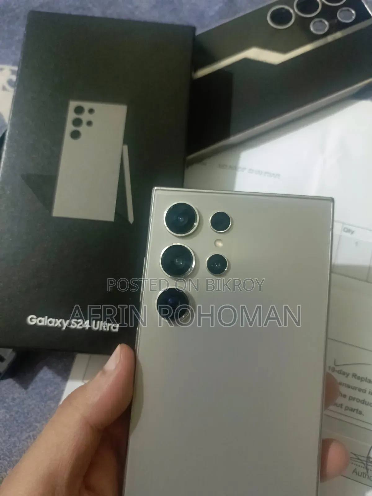 Samsung Galaxy S24 Ultra 256 GB Gray