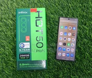 ইনফিনিক্স হট ৫০ প্রো+ ৪জি ২৫৬ জিবি সিলভার