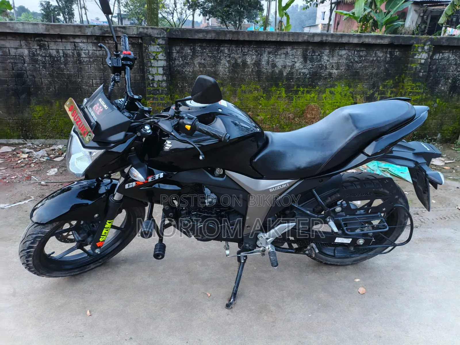 Suzuki Gixxer Monotone 2024 Black