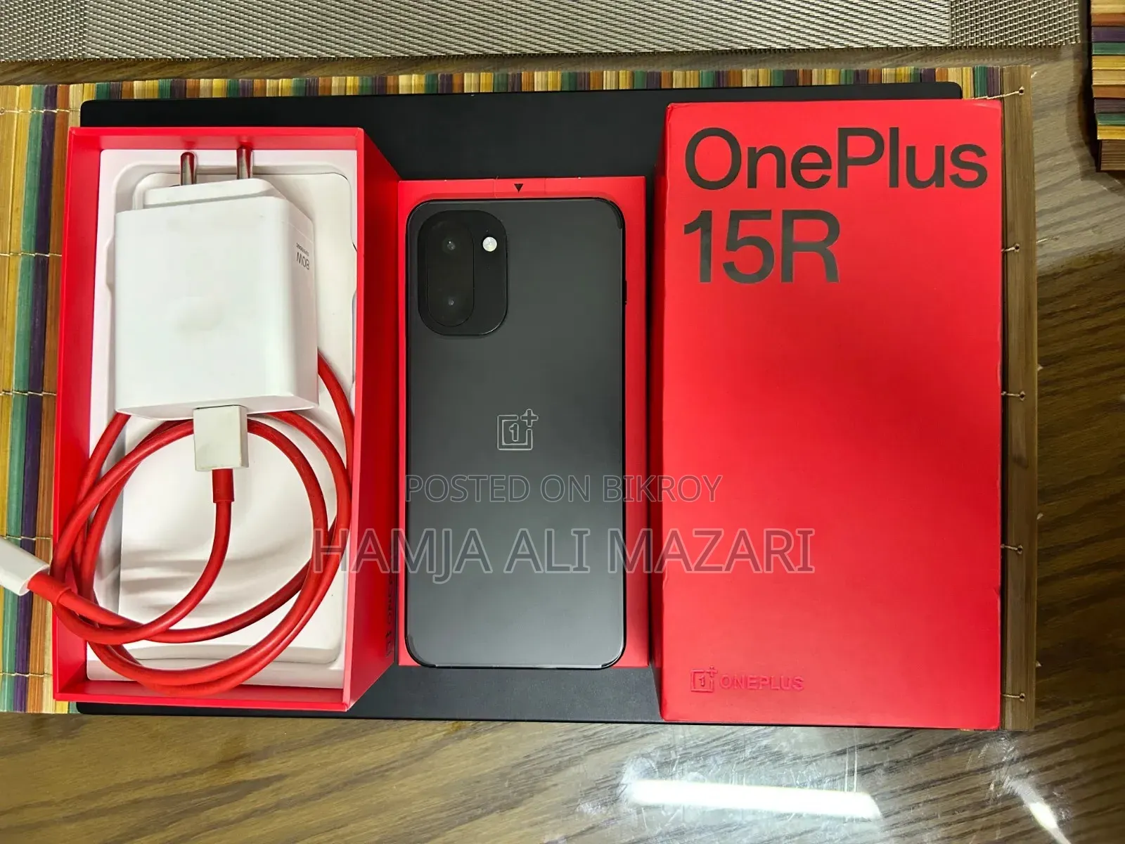 OnePlus 15R 256 GB Black