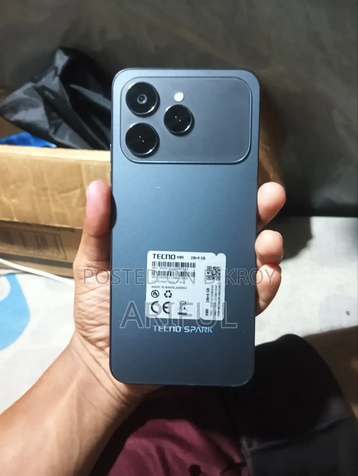 New Tecno Spark 40 256 GB Black