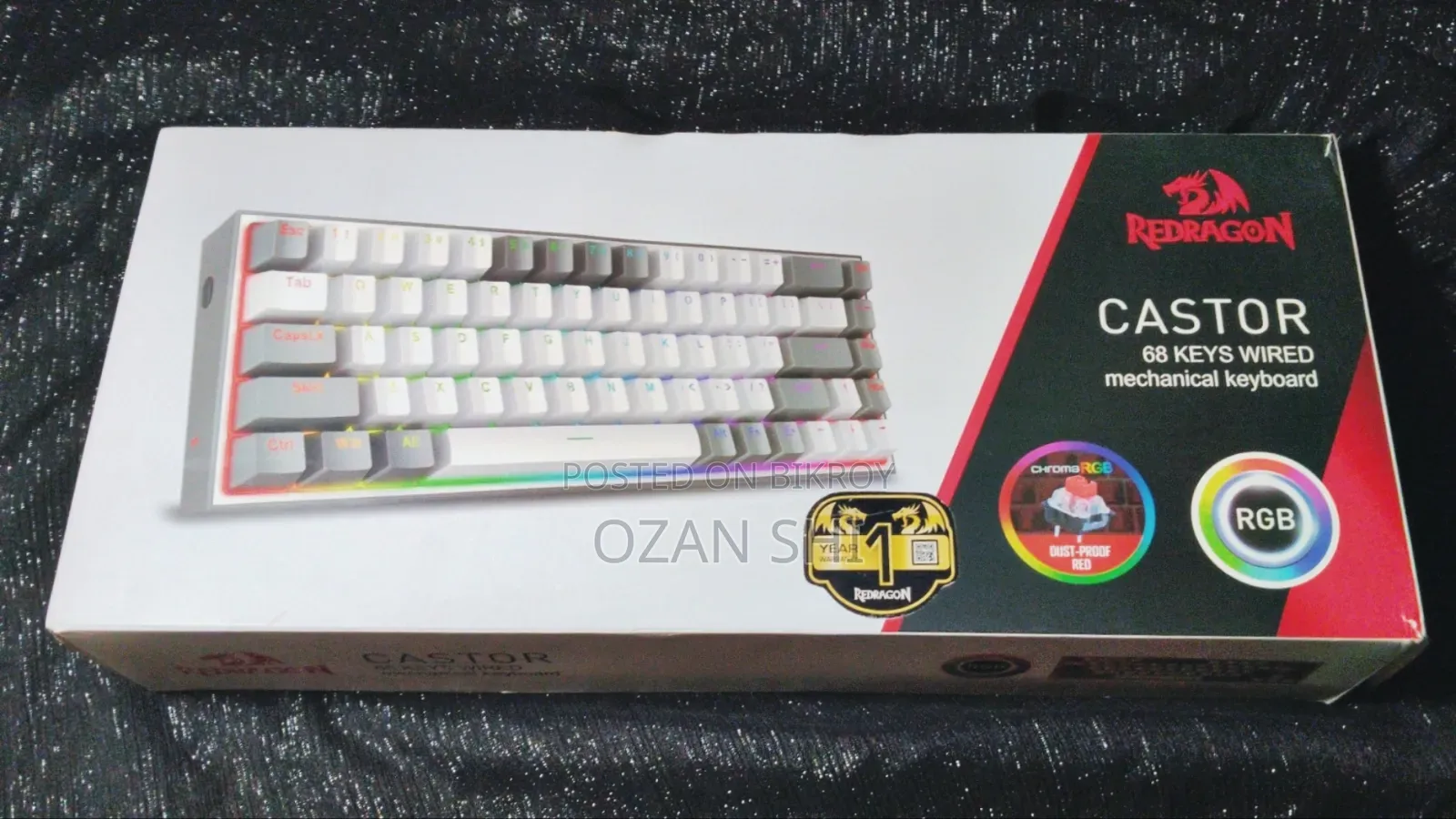 (Urgent Emergency Sell) Red Dragon 65% Rgb Mechanical Keyboard |