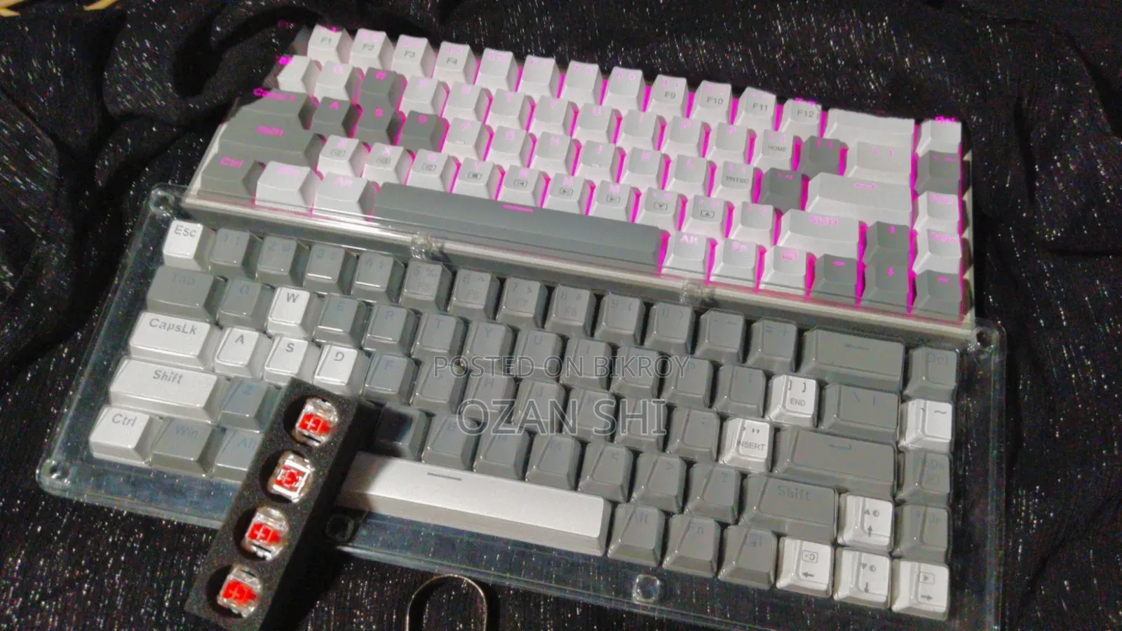 (Urgent Emergency Sell) Red Dragon 65% Rgb Mechanical Keyboard |