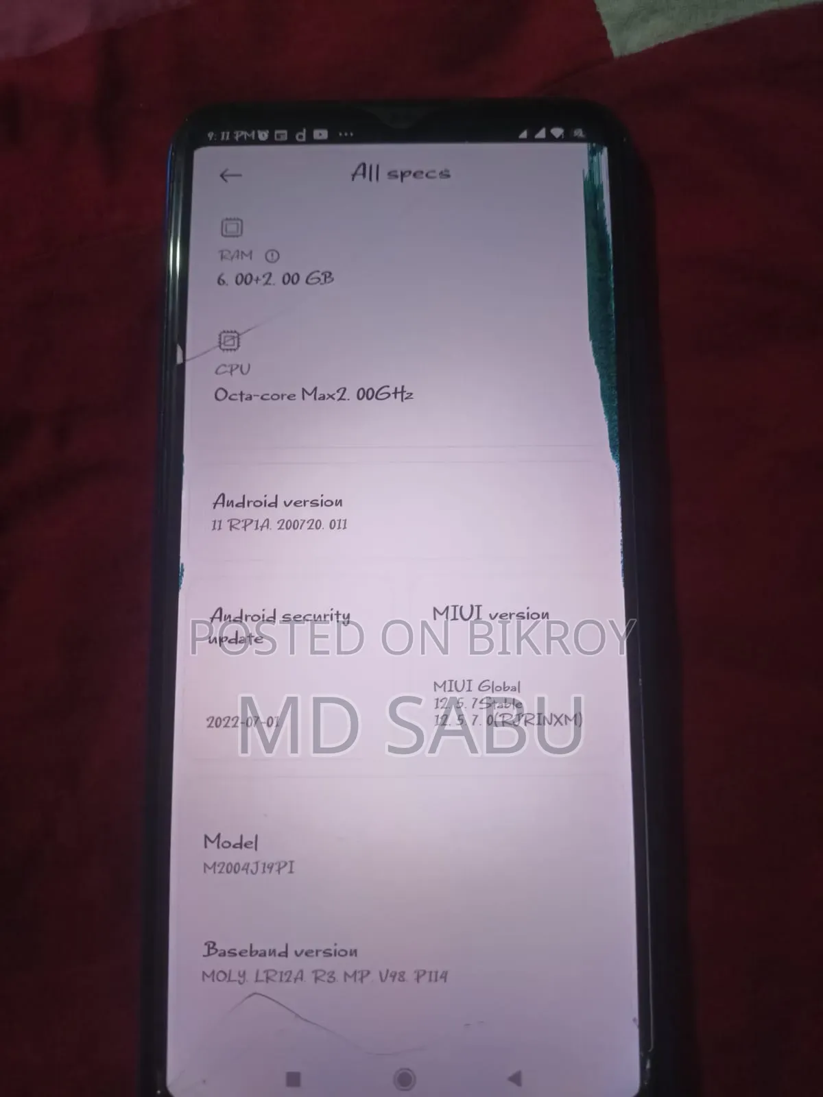Xiaomi Poco M2 128 GB Blue