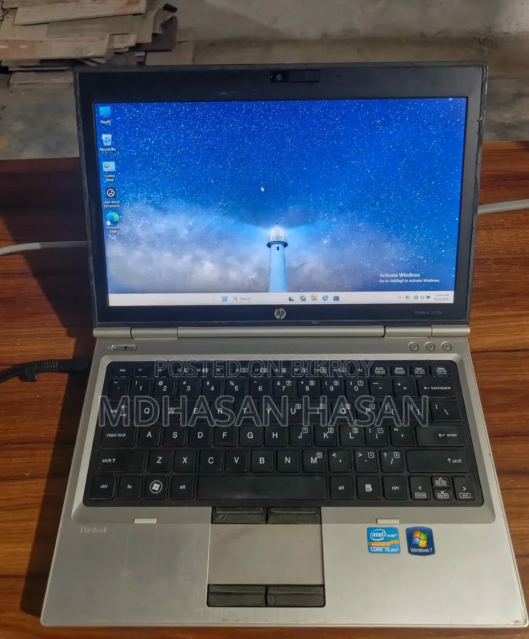 Laptop HP EliteBook 2570P 8GB Intel Core i5 HDD+SSD 1T