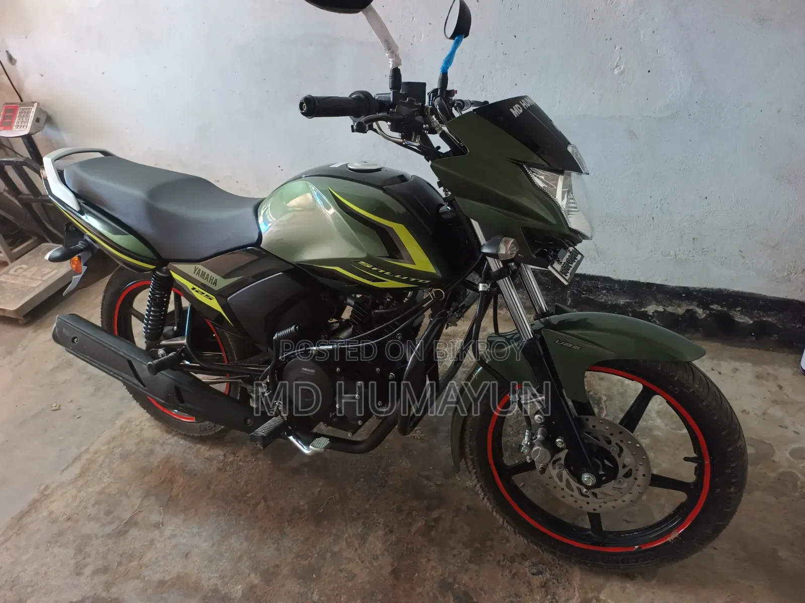 New Yamaha Saluto 125 2026 Beige