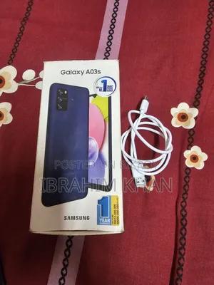 স্যামসাং গ্যালাক্সি এ০৩এস ৬৪ জিবি ব্লু