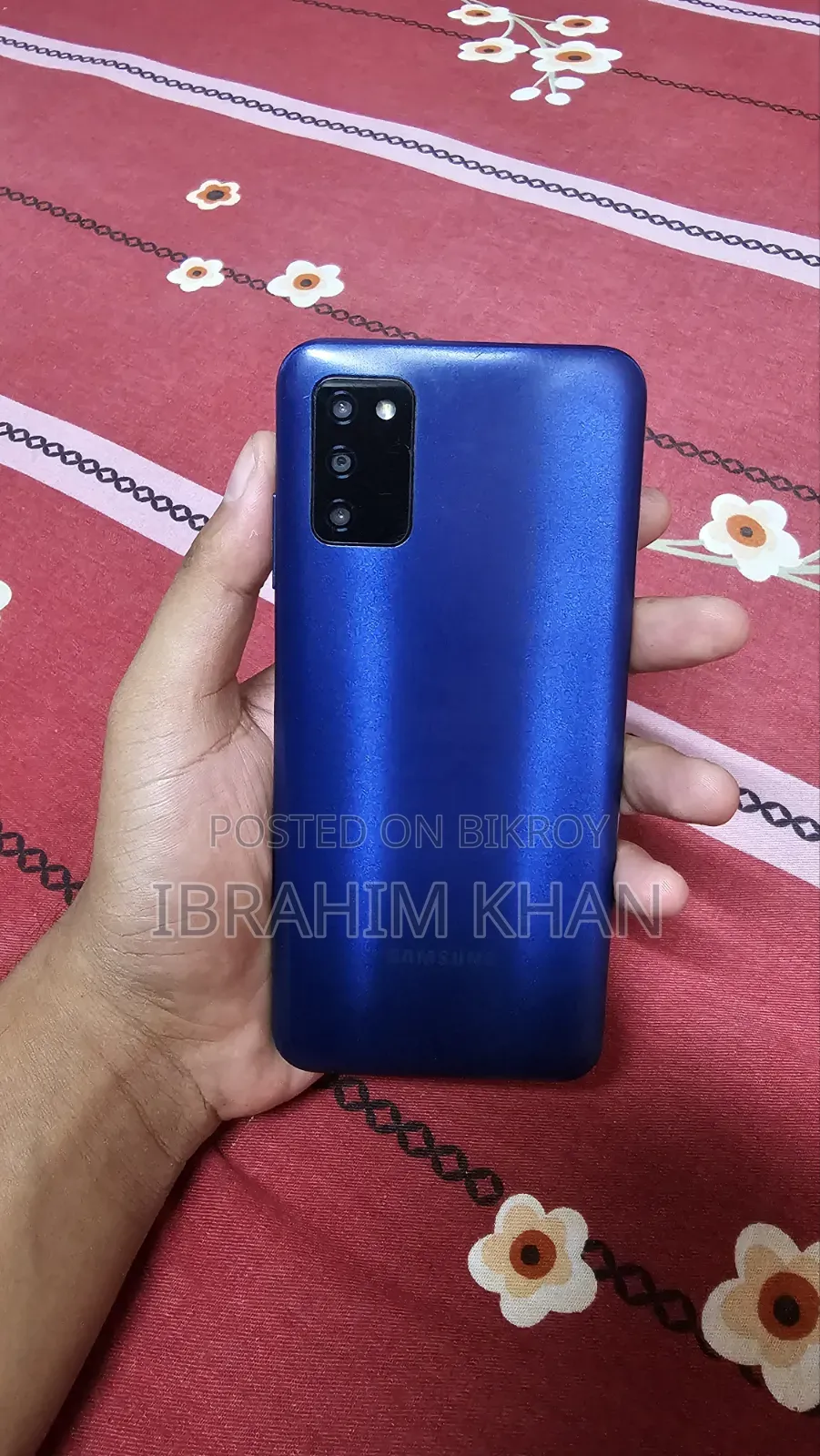 স্যামসাং গ্যালাক্সি এ০৩এস ৬৪ জিবি ব্লু