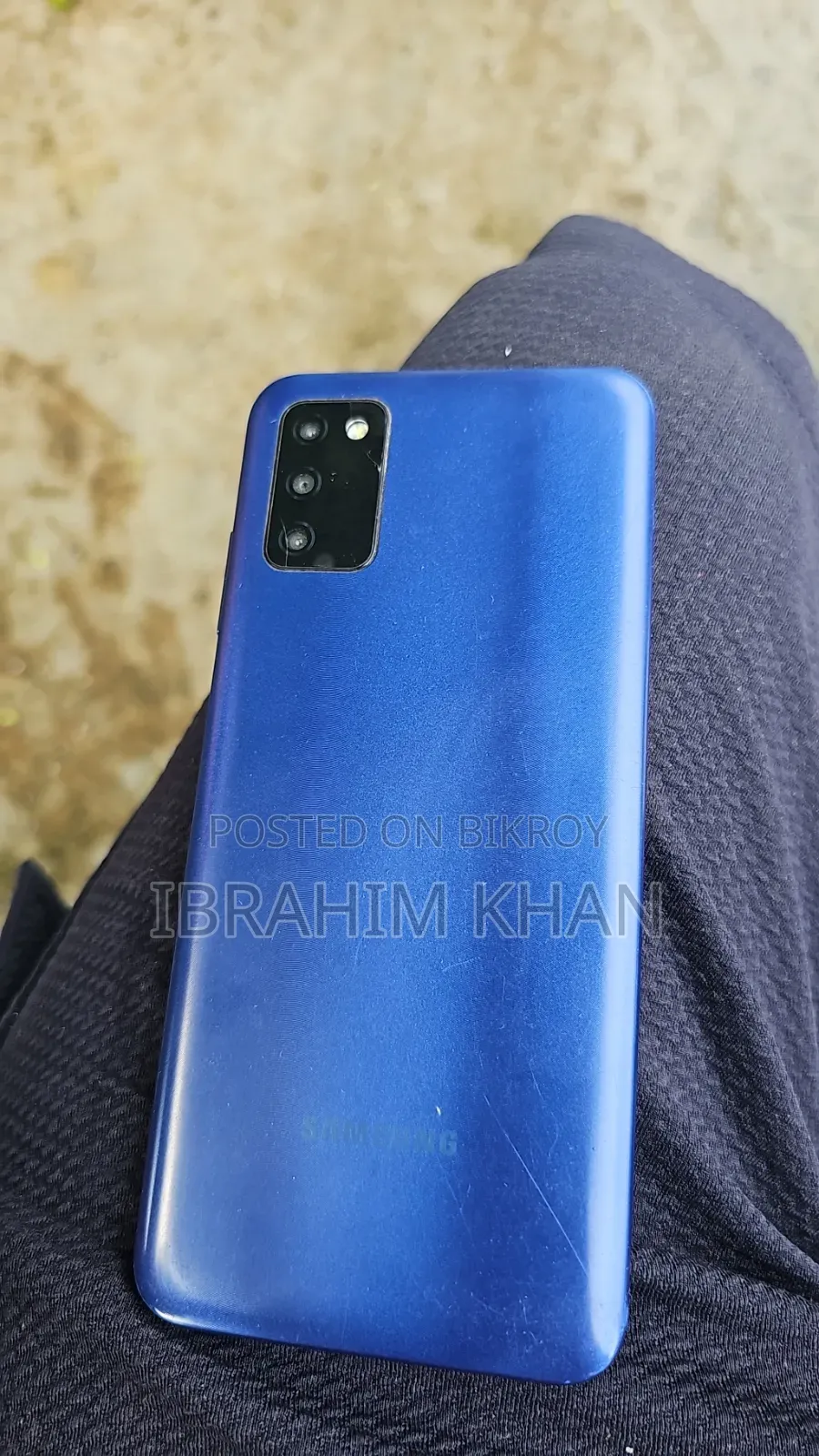 স্যামসাং গ্যালাক্সি এ০৩এস ৬৪ জিবি ব্লু