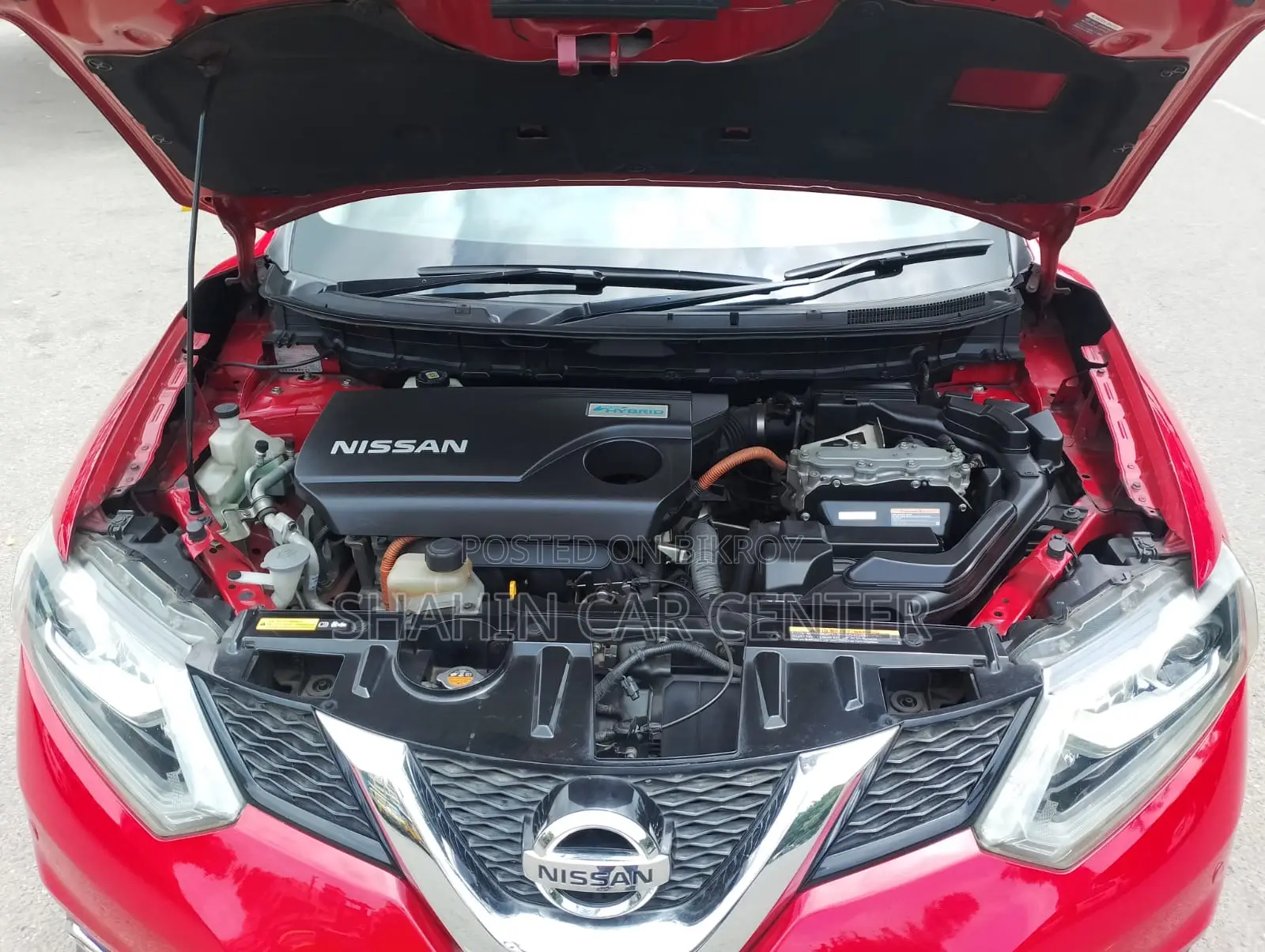 Nissan X-Trail 2.0 Hybrid FWD 2016 Red