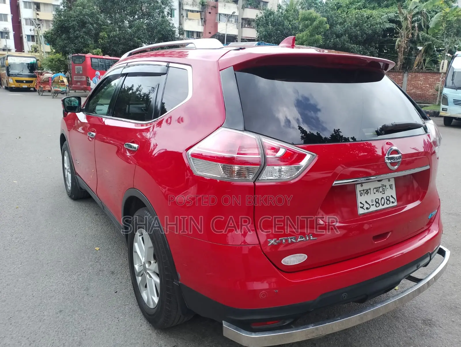 Nissan X-Trail 2.0 Hybrid FWD 2016 Red